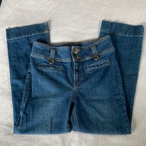 Anthropologie Pilcro and the Letterpress wide leg jeans size 29
